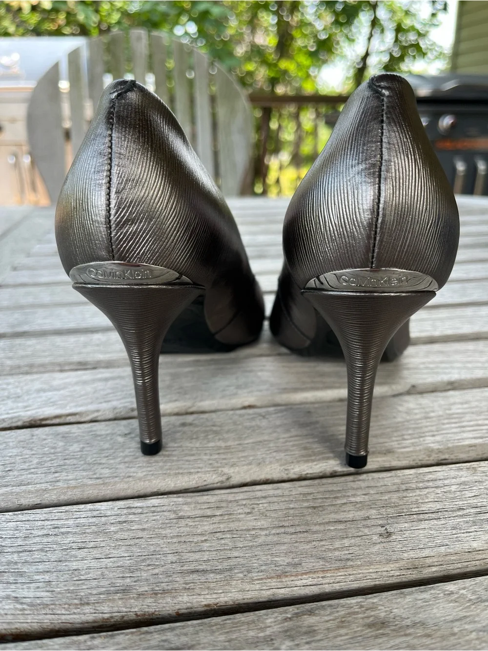 Calvin Klein Women's Gayle Classic Pointed Toe Stiletto Pumps Size 6 1/2